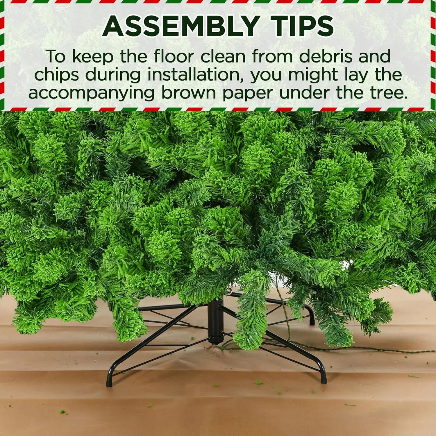 Albero di Natale artificiale, albero di Natale completamente illuminato ricoperto di neve con 2084 punte di rami, 900 luci a incandescenza 