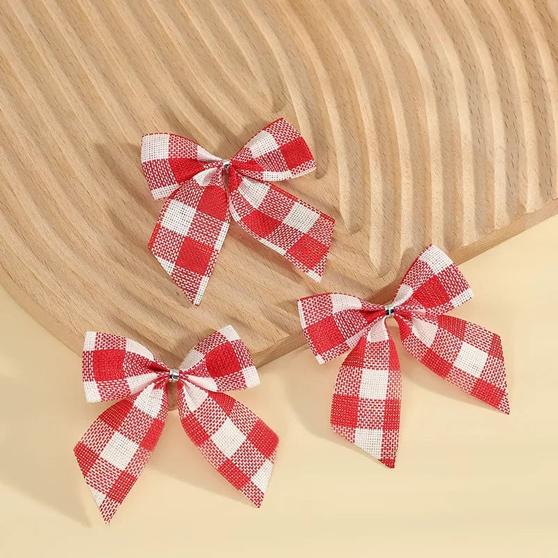 Fiocchi di Natale Fiocchi rossi dorati.