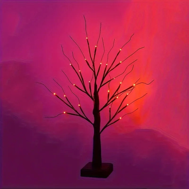 Albero di Natale con luci LED.