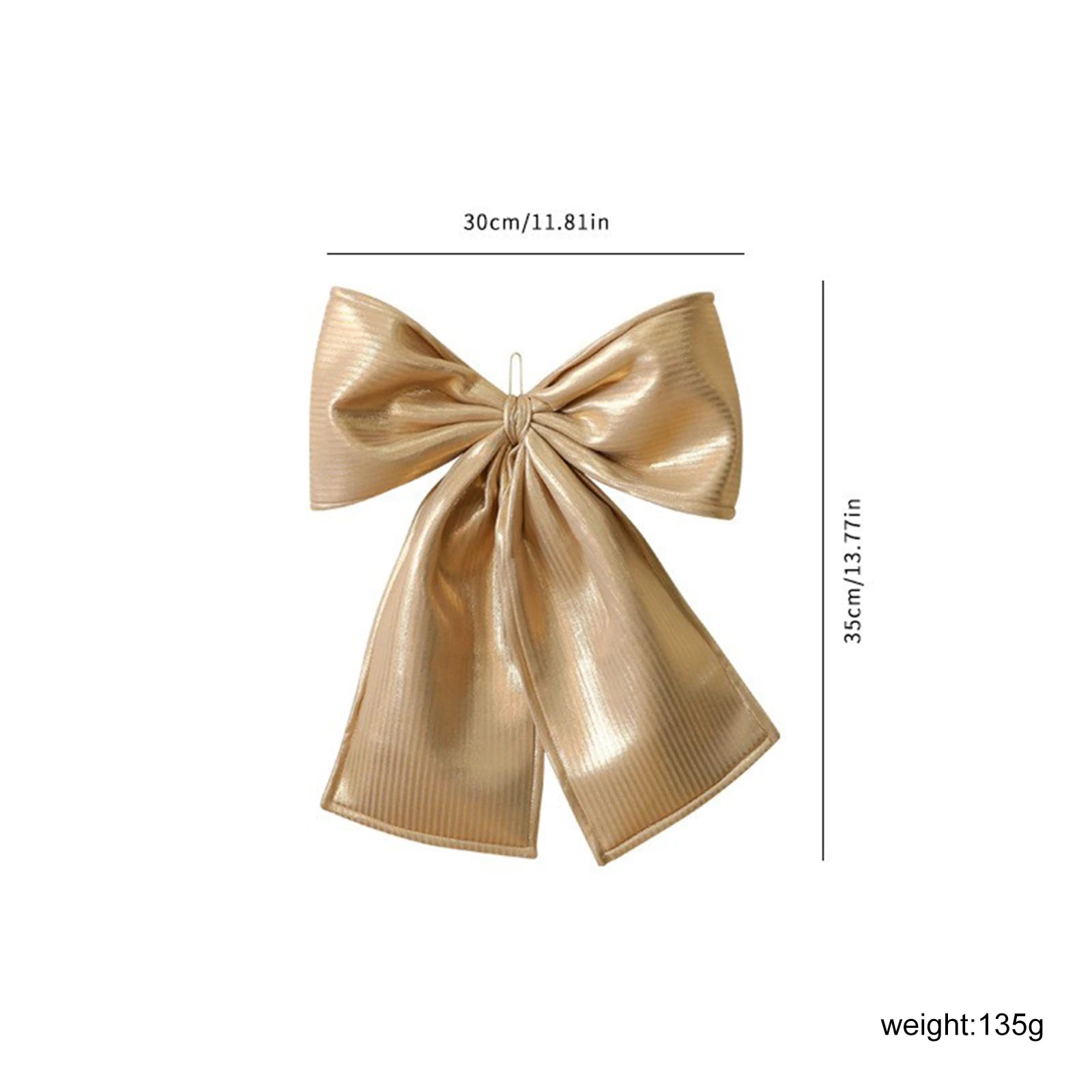 Fiocco di Natale grande per la decorazione dell'albero.