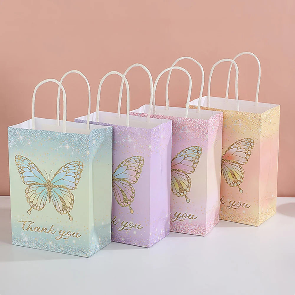Party-Geschenktüten Hand-Kraftpapiertüte