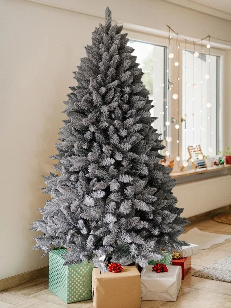 Albero di Natale artificiale 120CM-210CM Grande decorazione d'atmosfera in PVC.