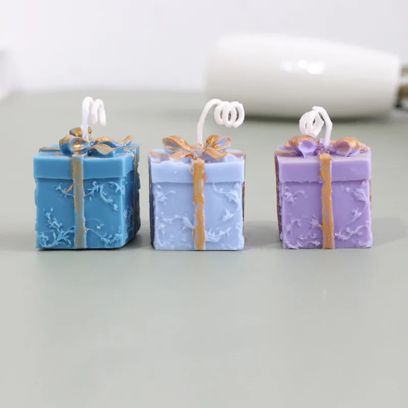 Stampo per candele, scatola regalo, stampo per candele, silicone
