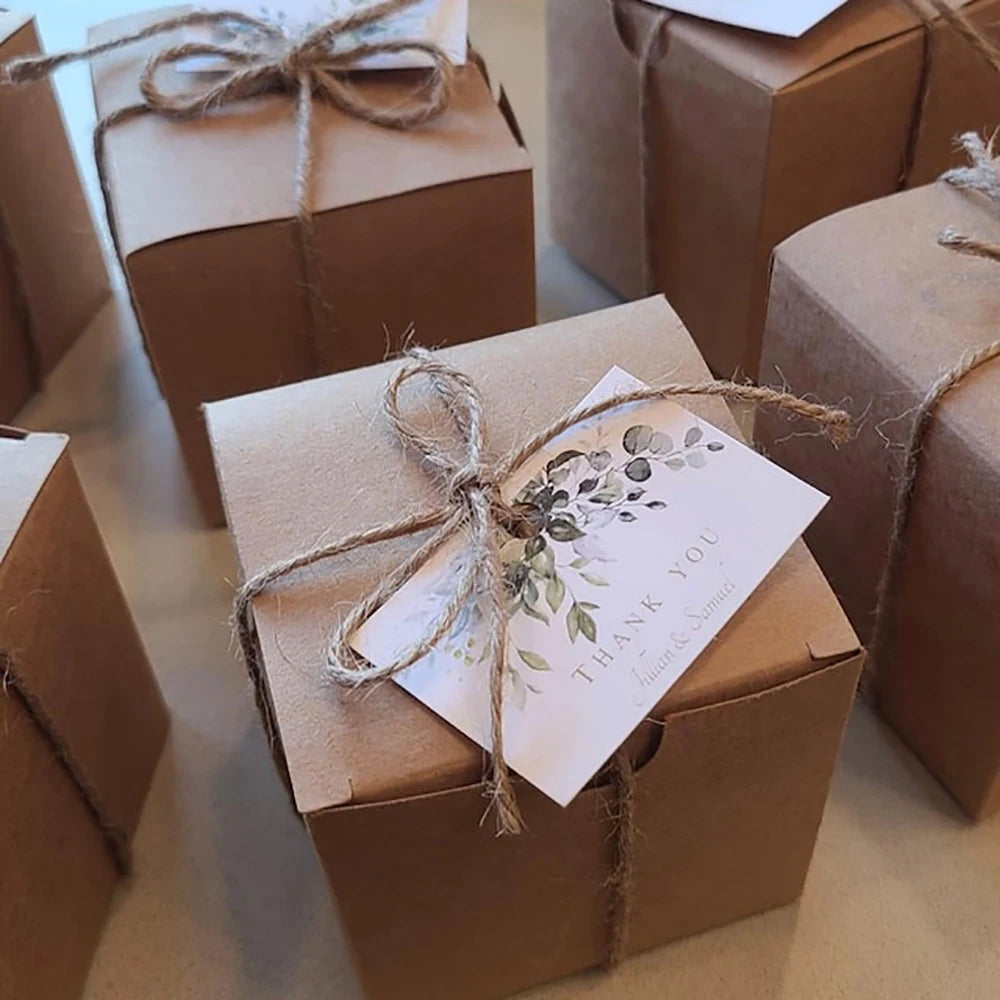 Personalisierte Dankeschön-Geschenkanhänger zur Hochzeit, 100 Stück