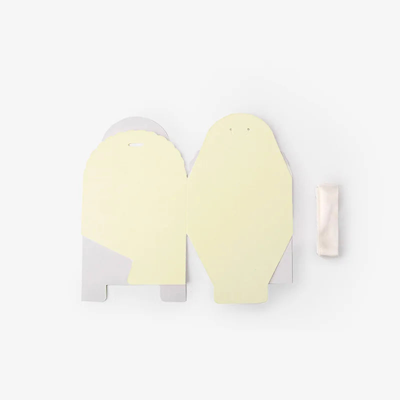 Scatola porta caramelle in carta kraft ondulata, 10/20 pezzi, confezione regalo per bomboniere.