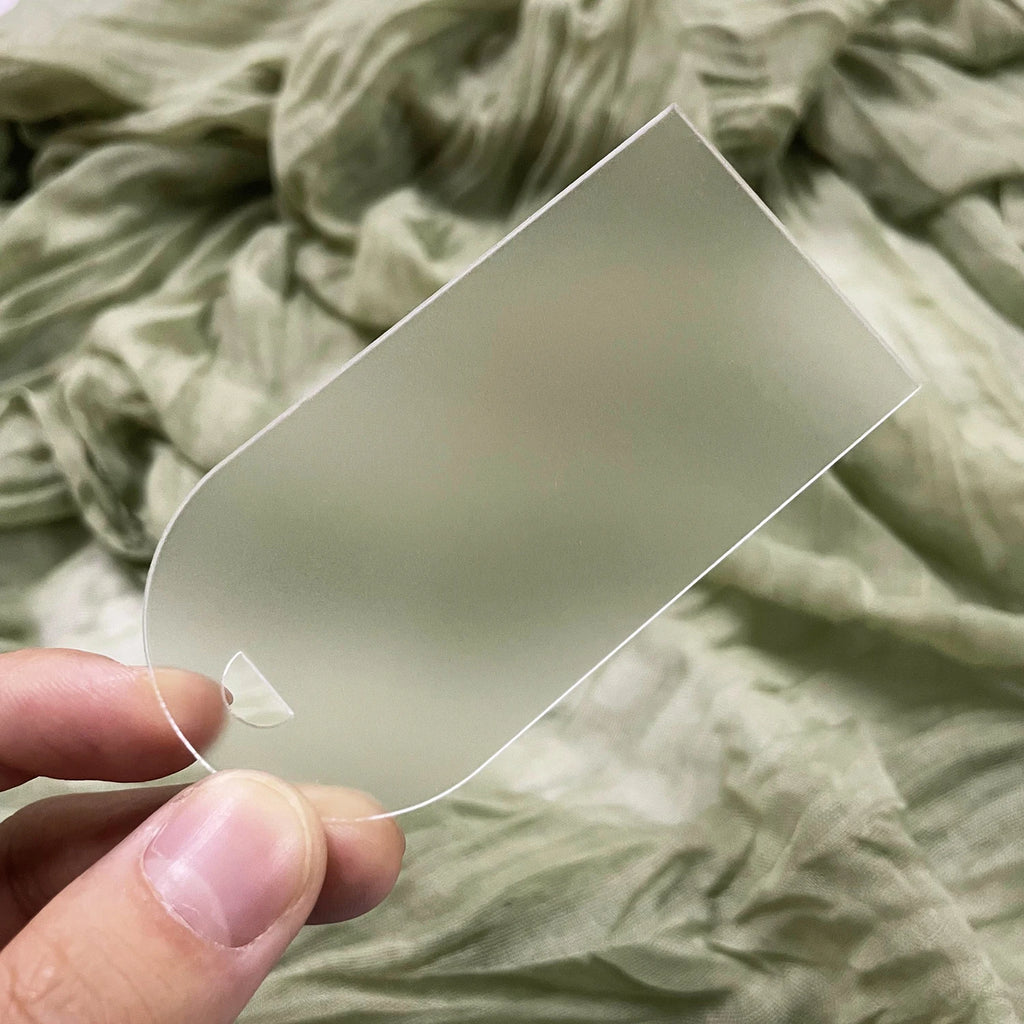 Segnaposto per matrimonio in acrilico, con etichetta in acrilico satinato, arco da 10/20/50 pezzi