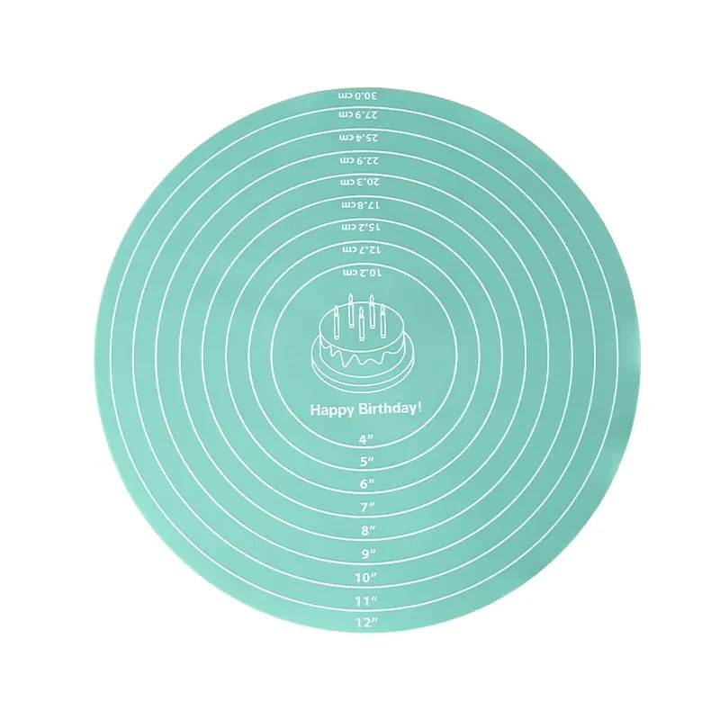 Piatto girevole in acciaio inossidabile: ideale per la creazione di candele o decorazioni di torte.