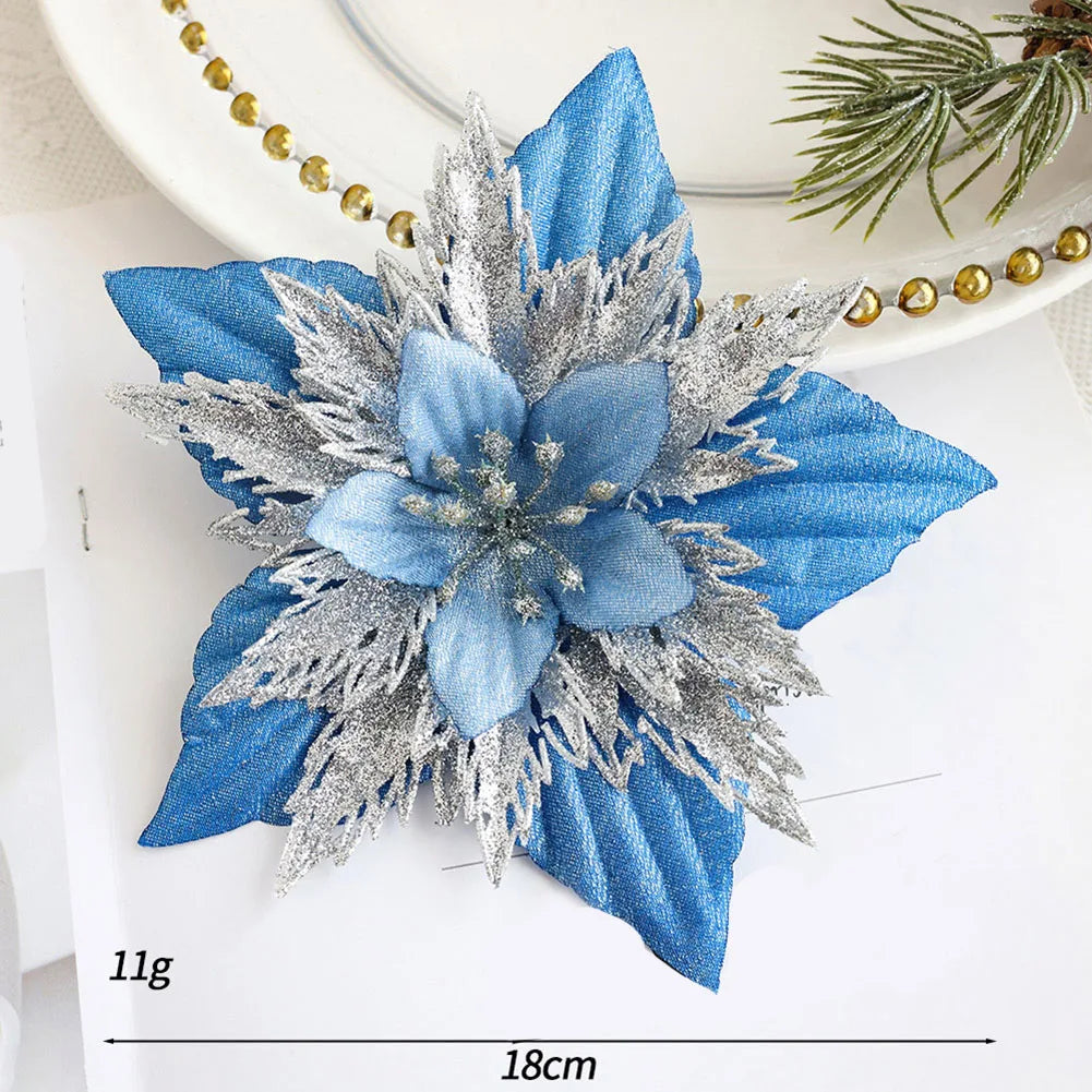 Accessori per ghirlande artificiali di fiori di Natale 1 pz