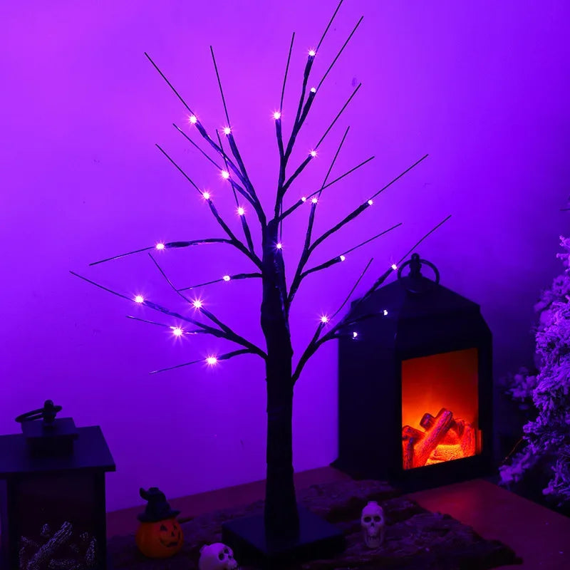 Albero di Natale con luci LED.