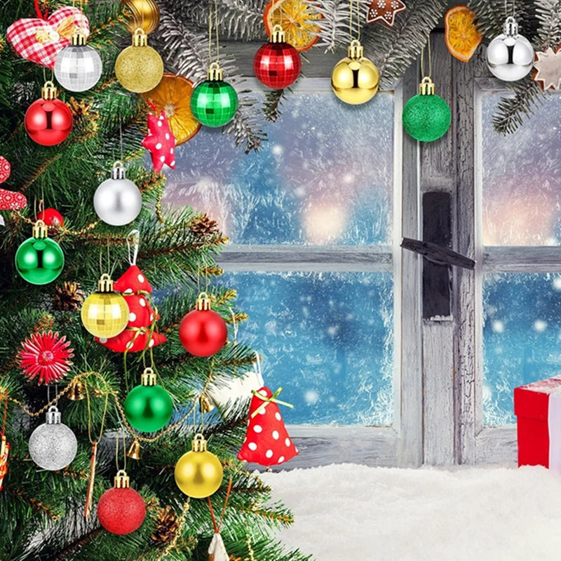 Palline di Natale 36 pezzi 3 cm Decorazione 2025 PREZZO ECCEZIONALE!