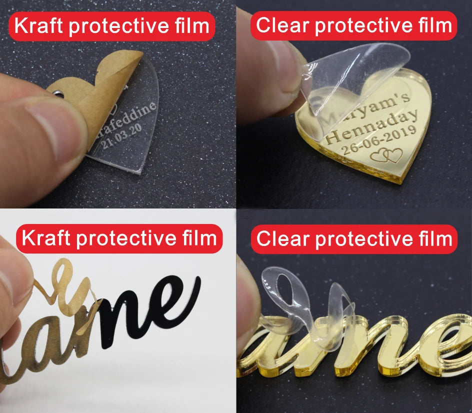 Personalisierte, gravierte Teddybär-Anhänger in Gold.