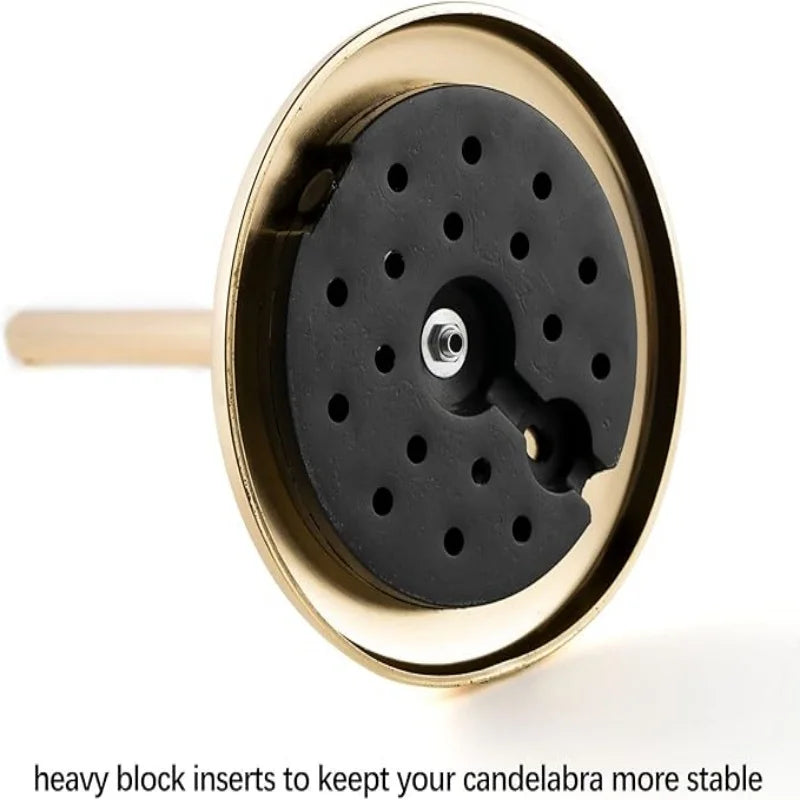 Portacandele da pavimento in metallo conico, 1,2 m, candelabro da matrimonio