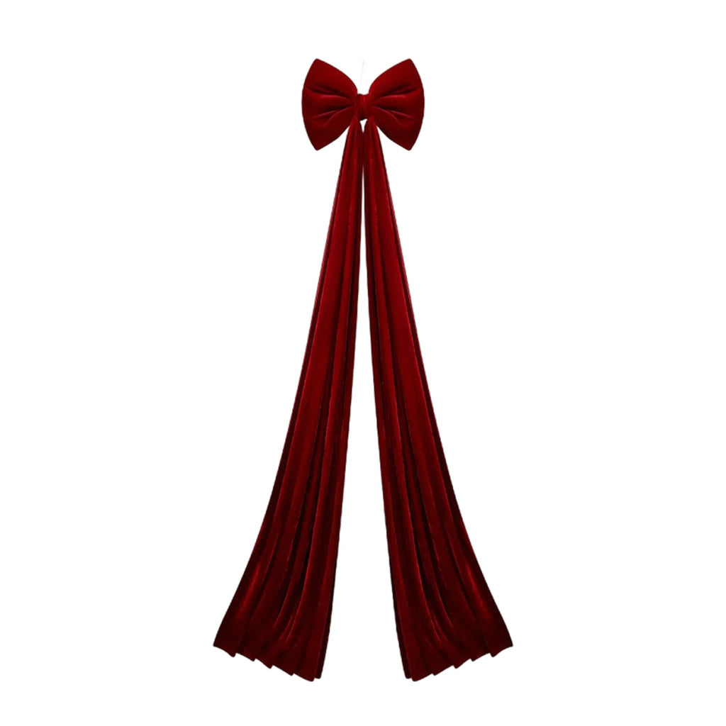 Fiocco di Natale grande per la decorazione dell'albero.