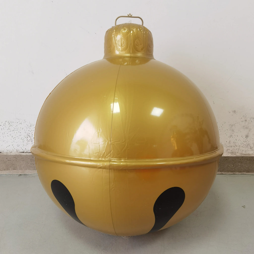 Palline di Natale - Gonfiabili da 60 cm in PVC per esterni.