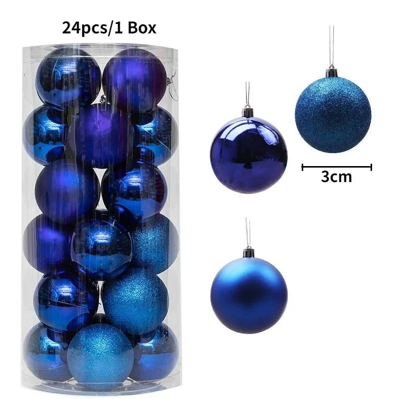 Palline di Natale 36 pezzi 3 cm Decorazione 2025 PREZZO ECCEZIONALE!