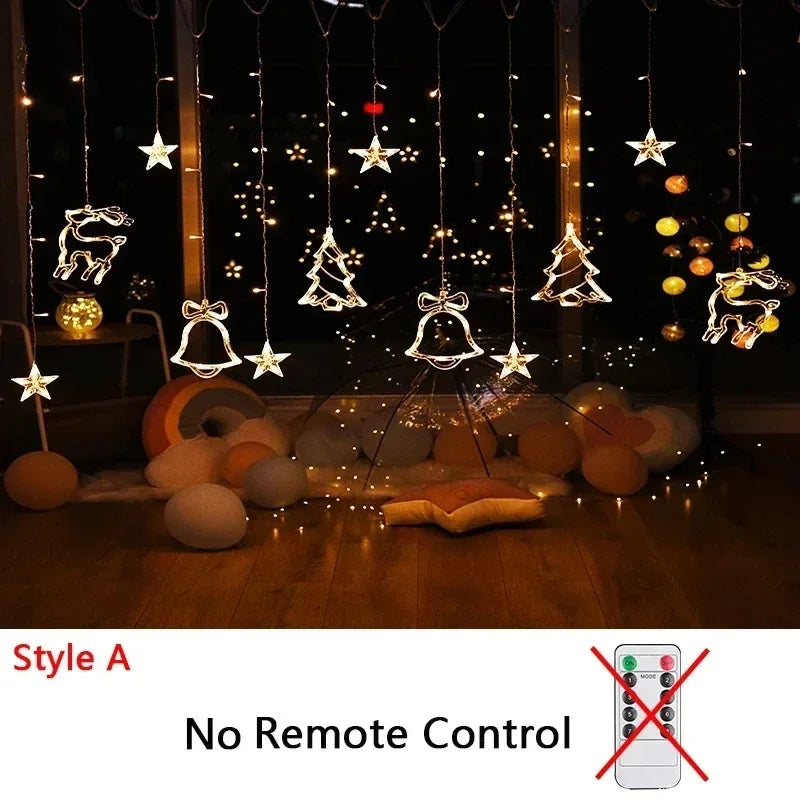 Luci di Natale 2025 Ghirlanda di luci 220V/110V/Batteria