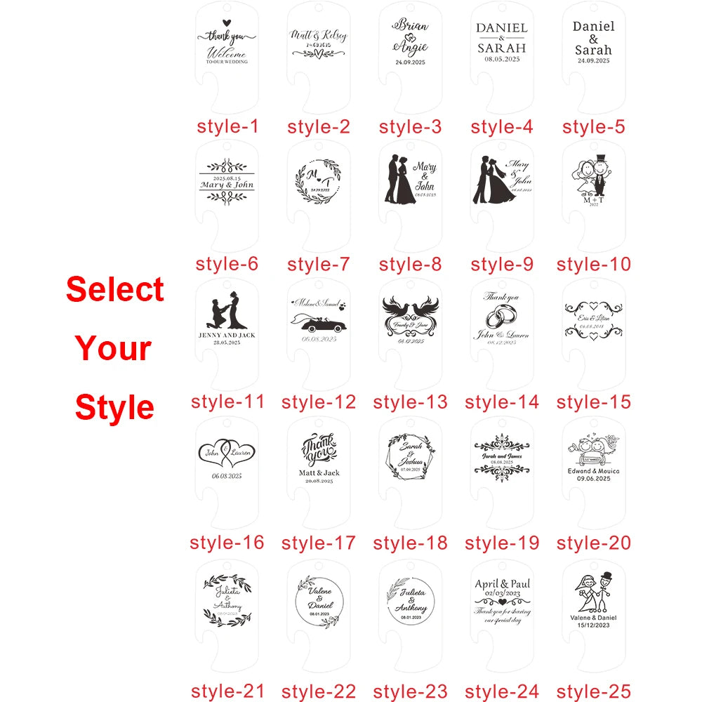 Apribottiglie con incisione laser personalizzata, portachiavi in ​​acciaio inossidabile dorato.