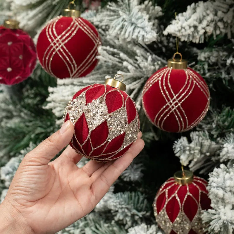 Palline di Natale decorative per l'albero, 12 pezzi.