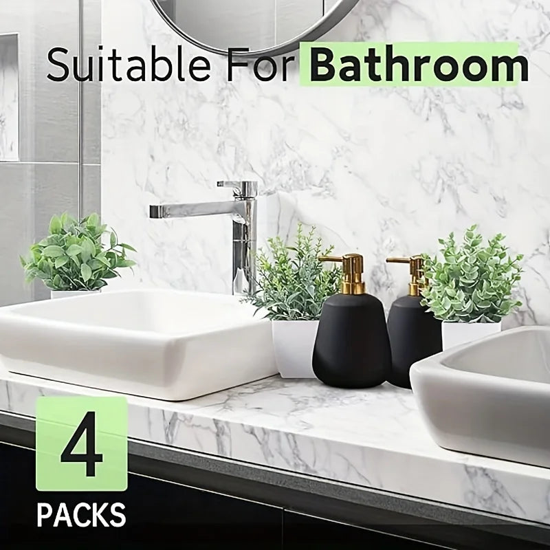 Bonsai finti, piante artificiali in vaso, 4 pezzi per la decorazione della casa