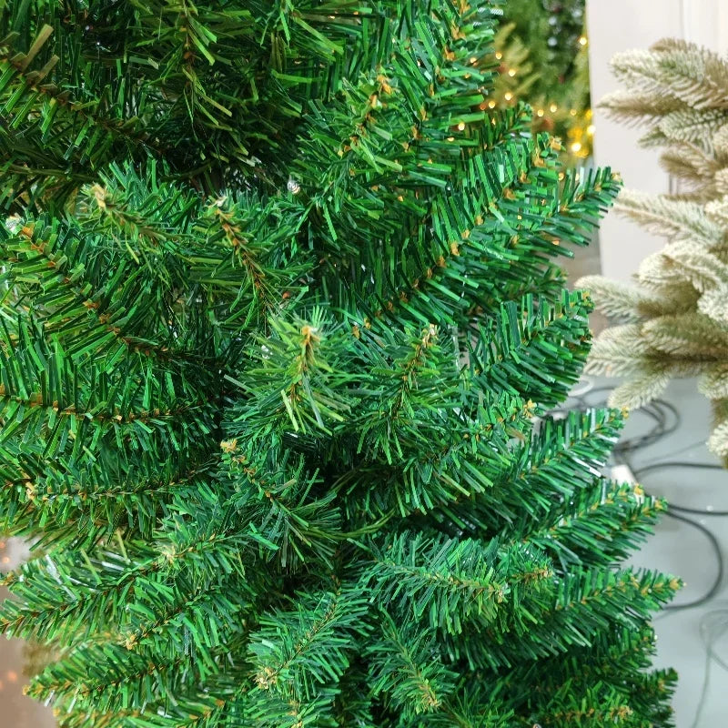 Albero di Natale di lusso 2025, decorazioni per la casa, grandi ornamenti per l'atmosfera natalizia, albero di Natale 150/180/210 cm