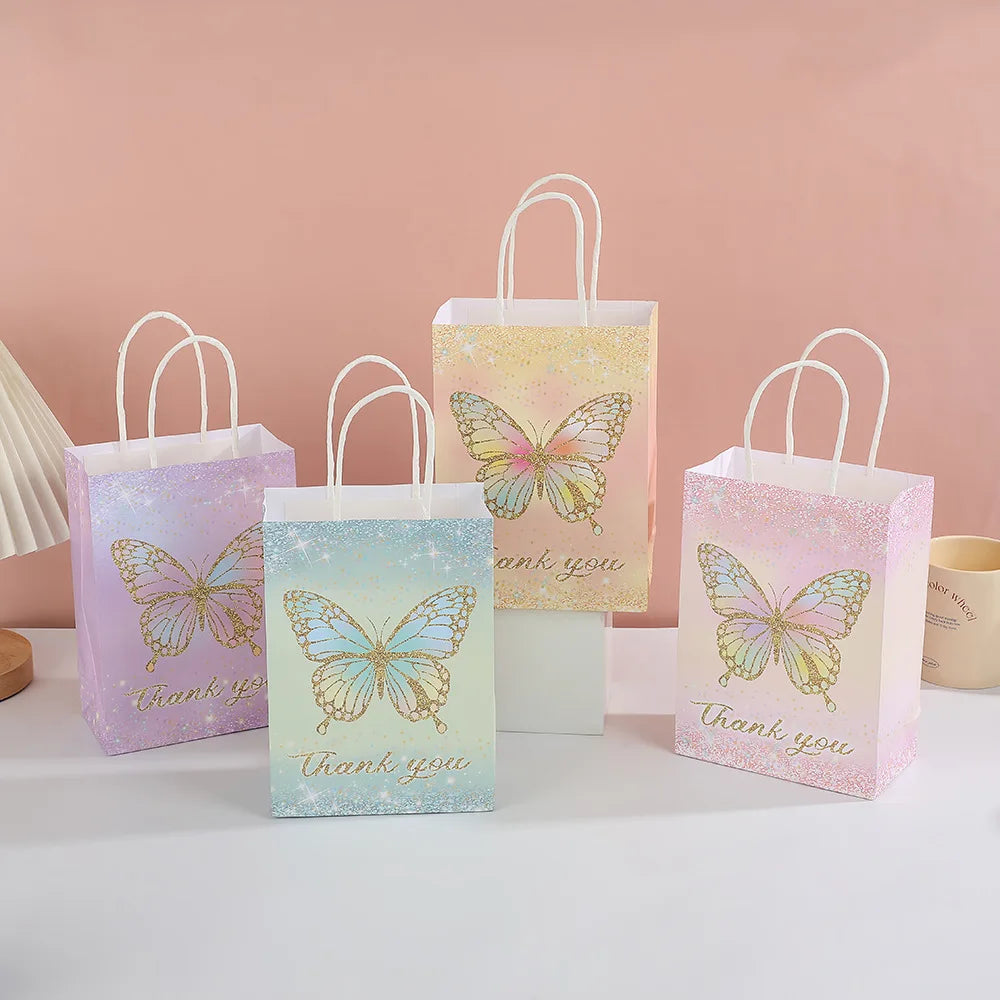 Party-Geschenktüten Hand-Kraftpapiertüte