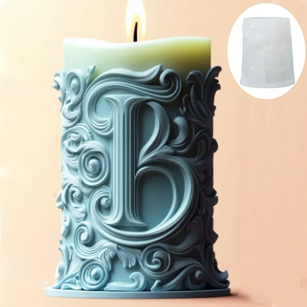 Grande stampo in silicone per candela a forma di rosa con fiore di peonia