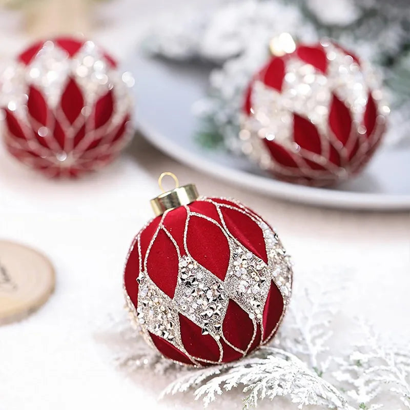 Palline di Natale decorative per l'albero, 12 pezzi.