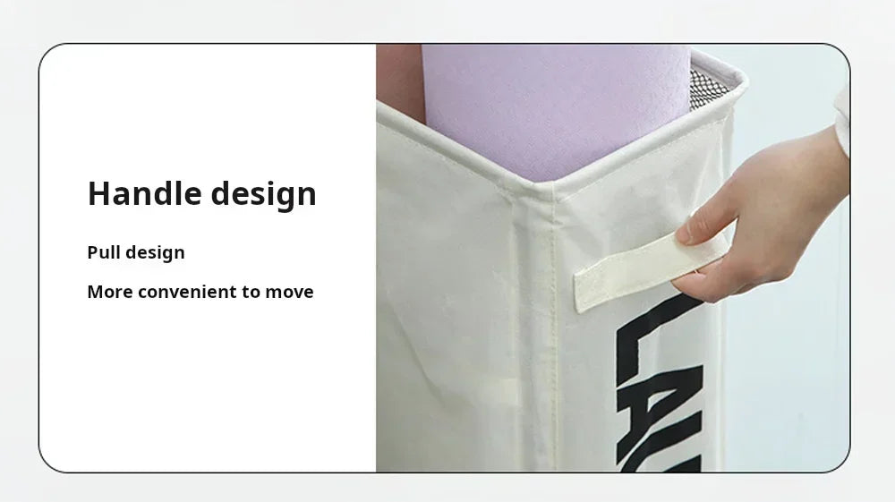 Cesto per la biancheria pieghevole, cesto per vestiti sporchi