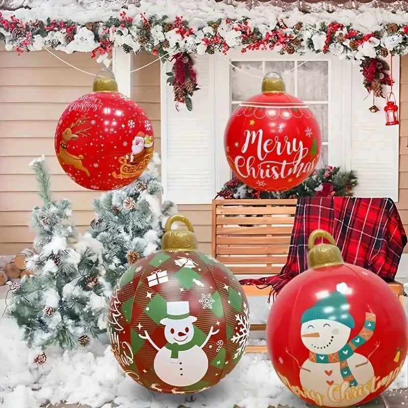 Palle di Natale - Palle gonfiabili per esterni.