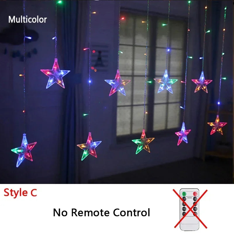 Luci di Natale 2025 Ghirlanda di luci 220V/110V/Batteria