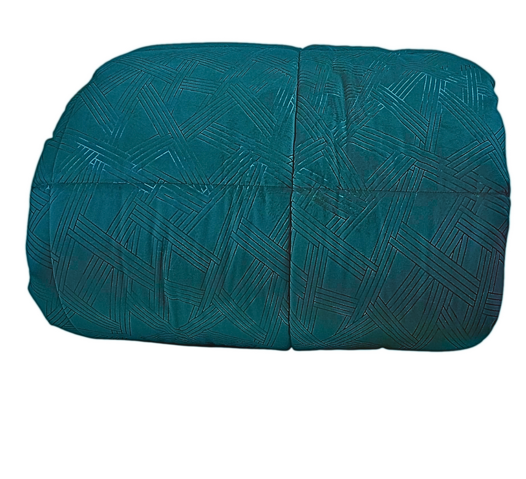 Trapunta Vanessa in velluto glitter – 350 gr/m² – Made in Italy