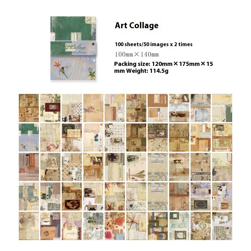 Material Paper Retro Artistic Background For any Notebook