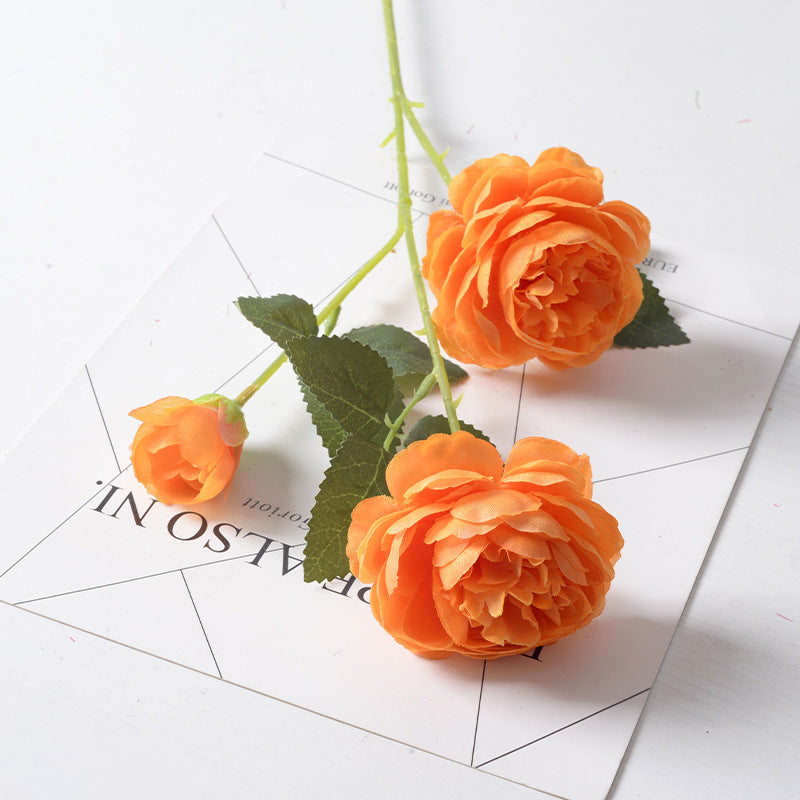 Decorazione Fiori di Peonia di Seta