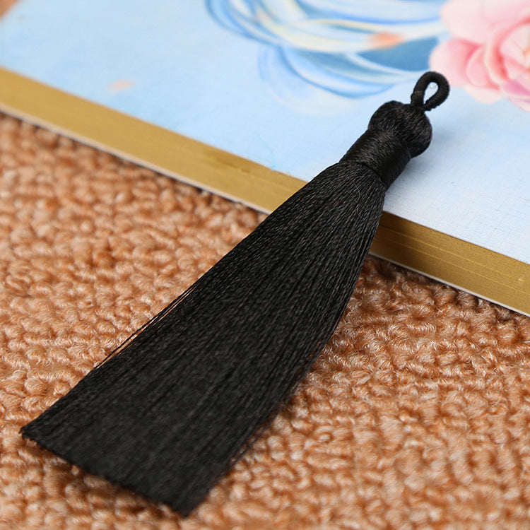 Bookmark Polyester Faux Ice Silk Coil Tassel Chinese Design