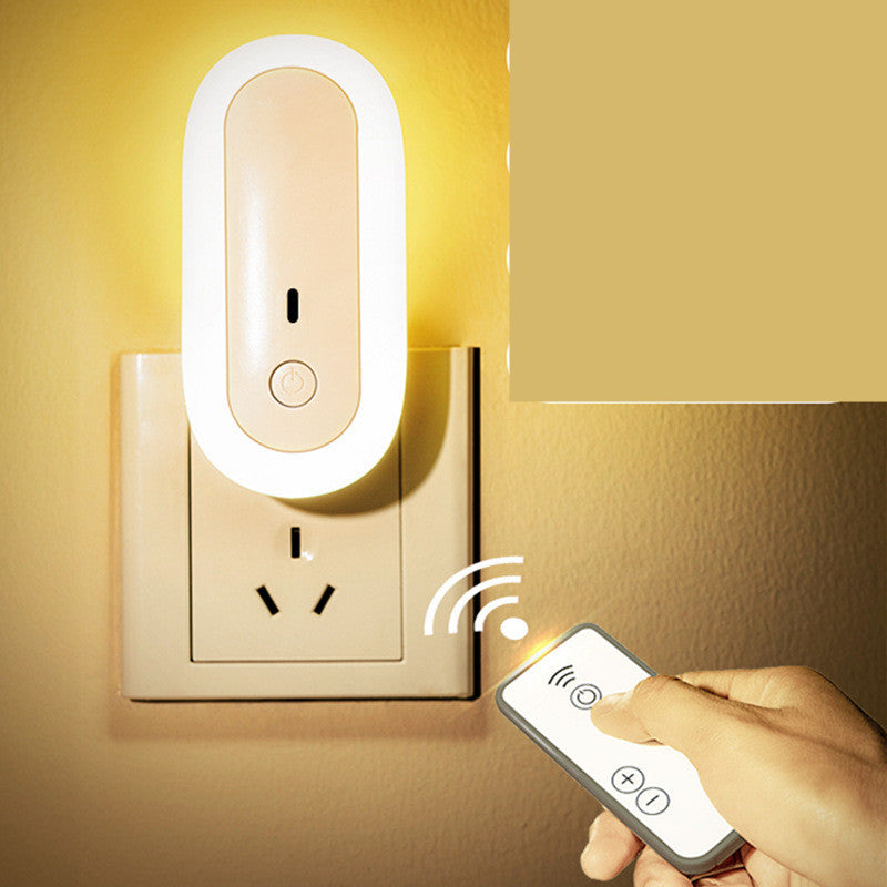 Lampada da parete USB con telecomando, luce notturna con dimmer temporizzato