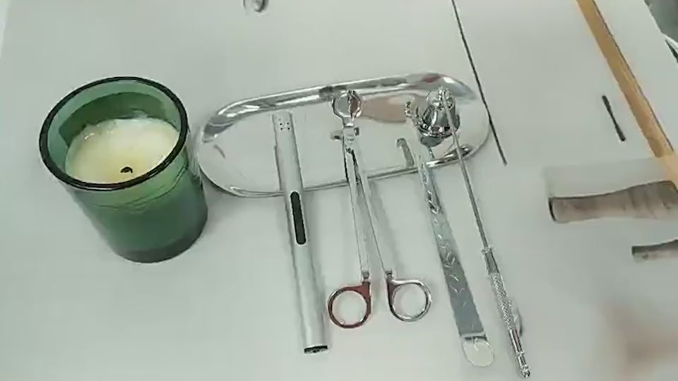 Candle Scissors Three-piece Set