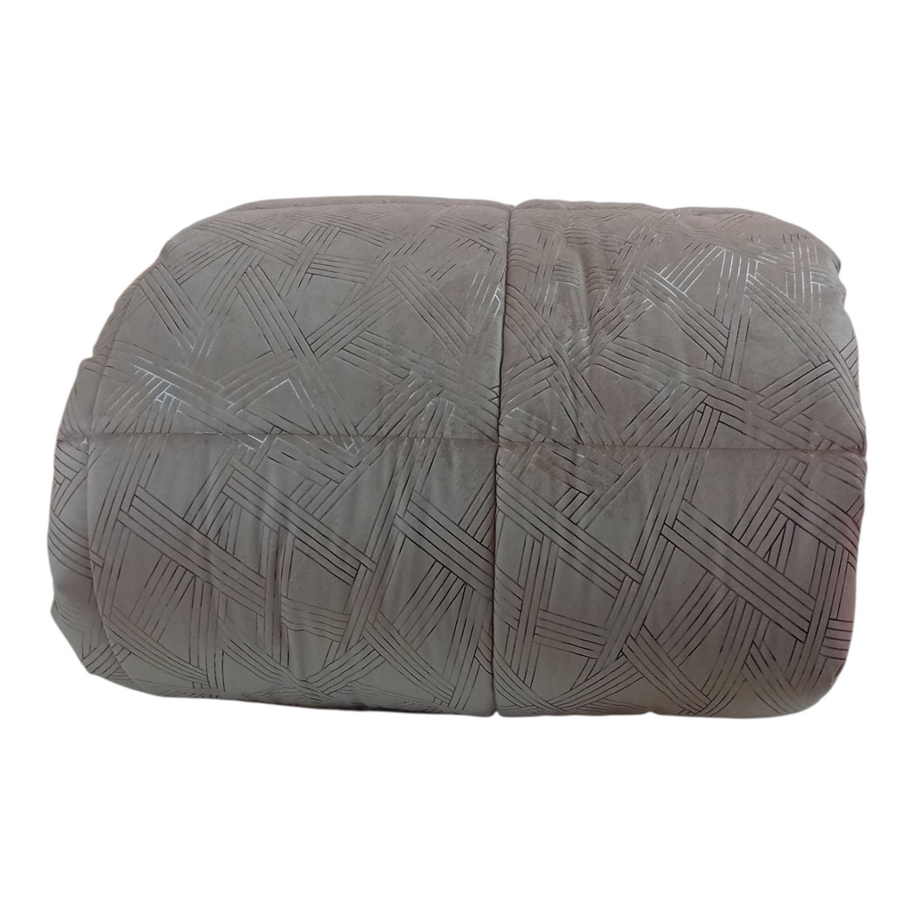 Trapunta Vanessa in velluto glitter – 350 gr/m² – Made in Italy