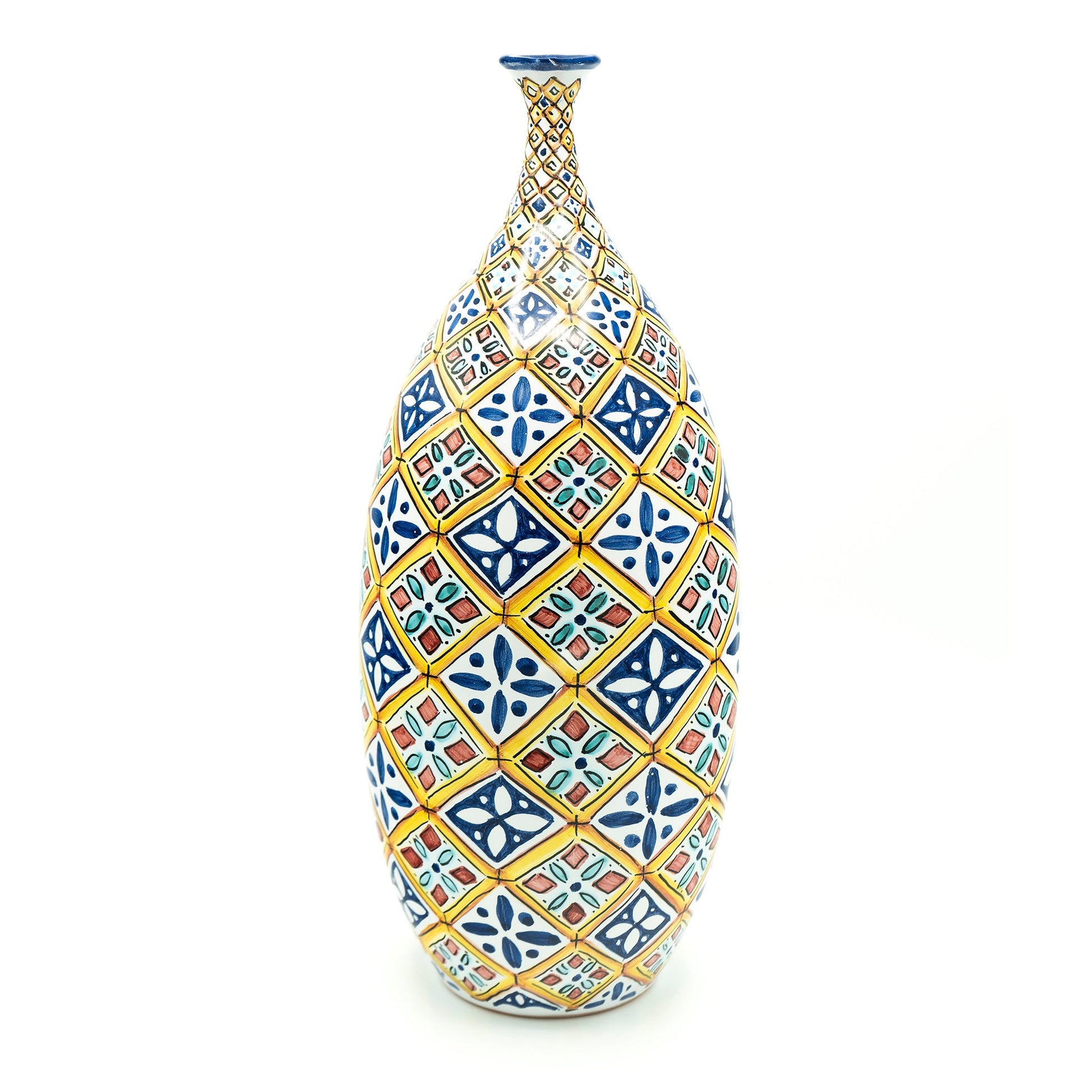 Vaso stile Maiolicato